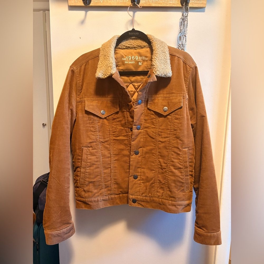 GAP 1969 vintage corduroy bomber jacket